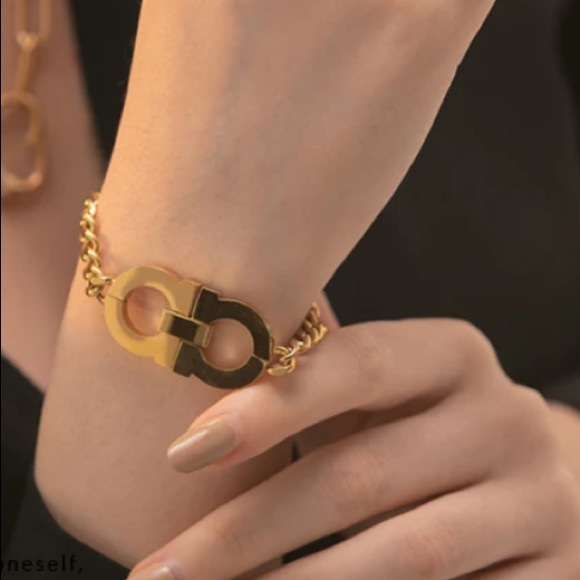 💛Gold plated chain bracelet - Picture 5 of 6